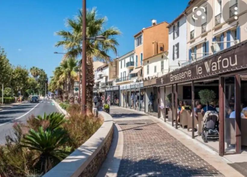 Haut De Villa A 700 Metres De La Plage, Totalement Independant Et Accessible Par Un Escalier Exterieur Sainte-Maxime Esterno foto